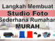 Cara Membuat Studio Foto Sederhana Rumahan Murah