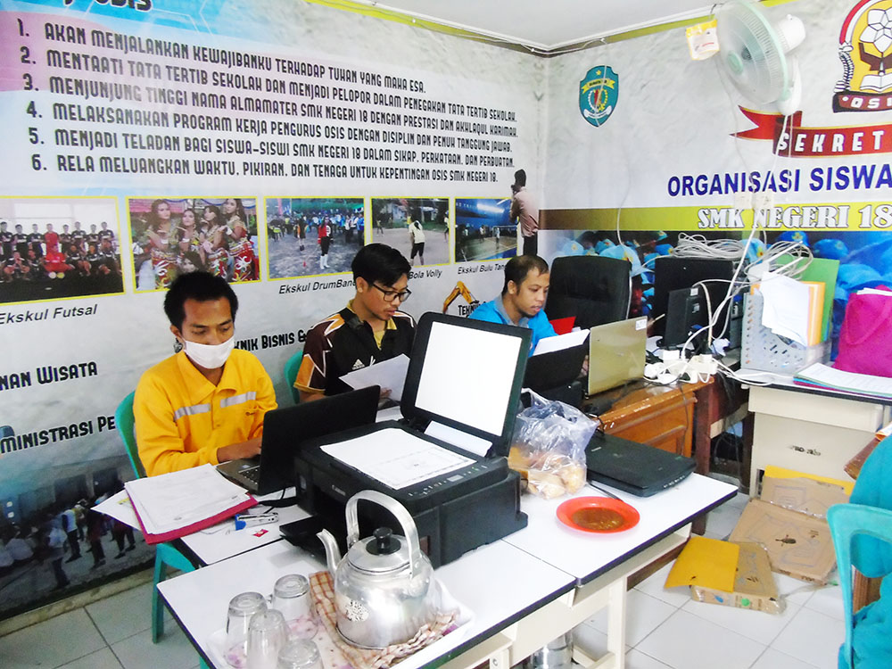 REKAPITULASI SEMENTARA PPDB 2021/2022 SMK NEGERI 18 SAMARINDA