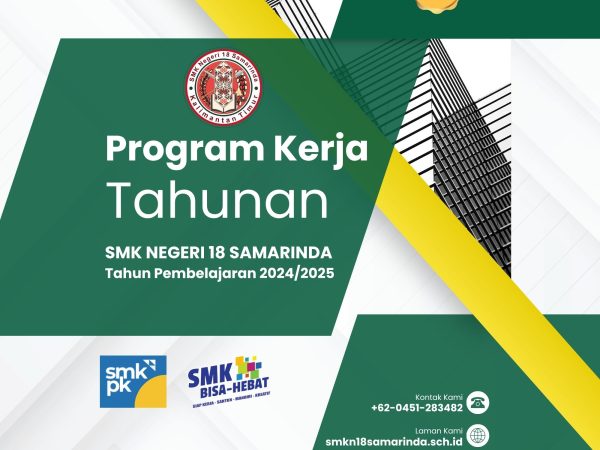 Program Tahunan SMK Negeri 18 TA. 2024/2025