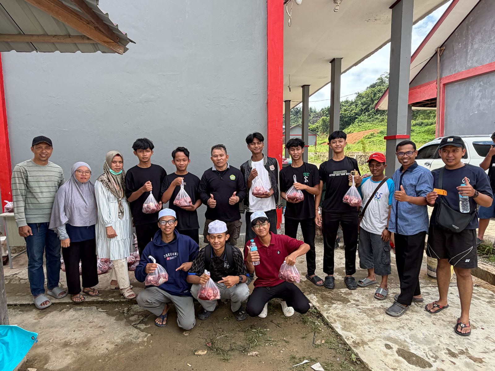 SMKN18 Samarinda Melaksanakan Pemotongan Hewan Qurban 1447 H