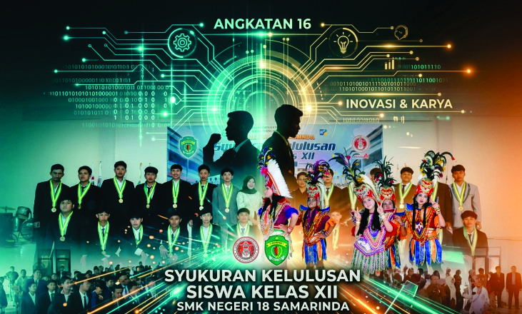 Syukuran Kelulusan Kelas XII Angkatan 16 SMK Negeri 18 Samarinda