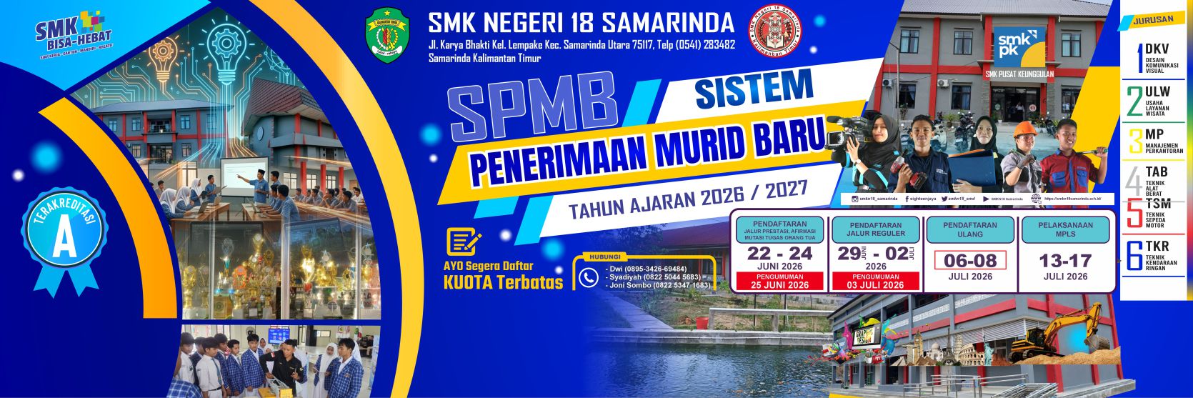 SPMB TA 2026 / 2027